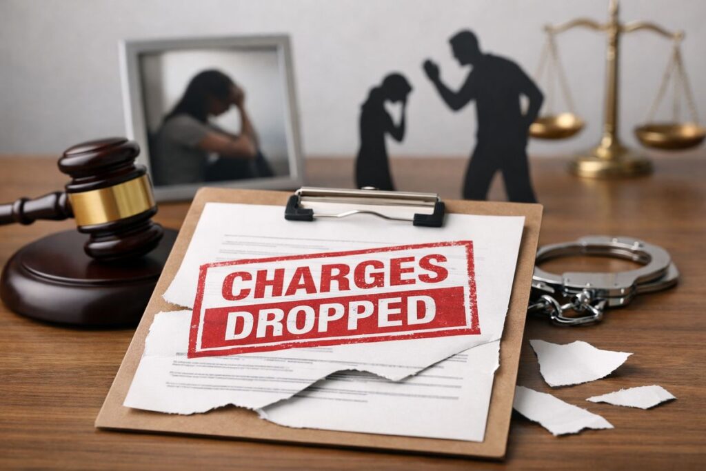 Why Domestic Violence Charges Sometimes Still Move Forward