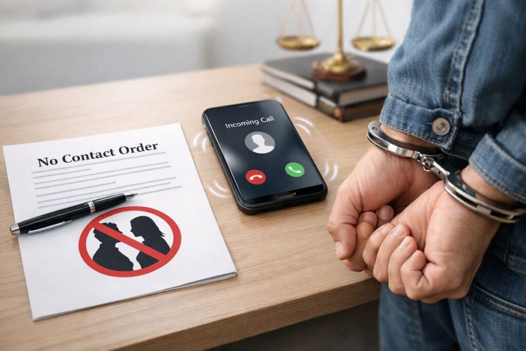 If You Violate a No-Contact Order, Here’s What Happens