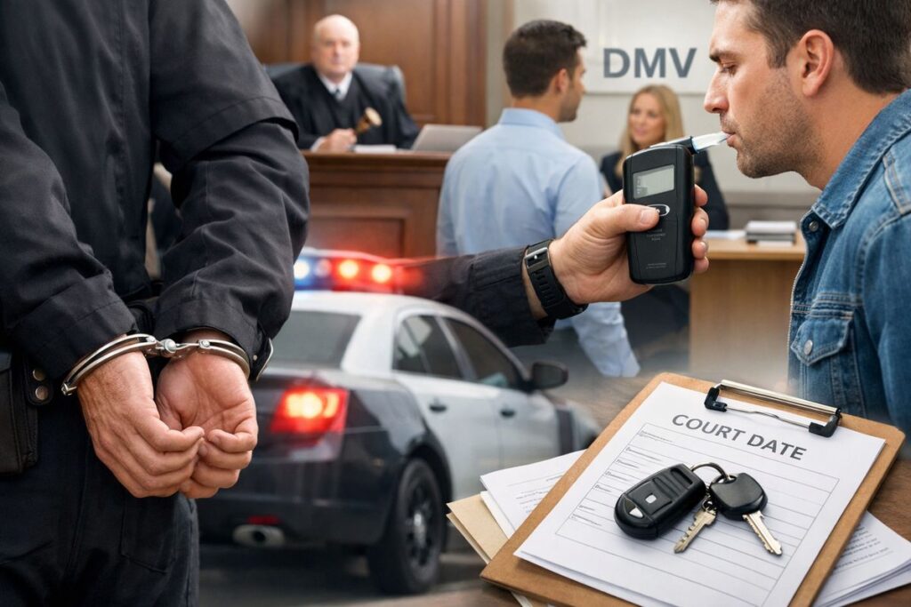 What Happens After a DUI Arrest? Step by Step